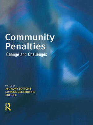 cover image of Community Penalties